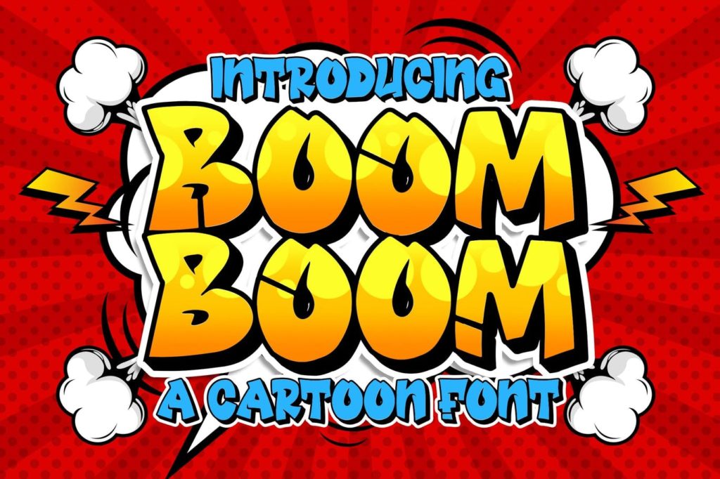 Boom Boom - Cartoon Font