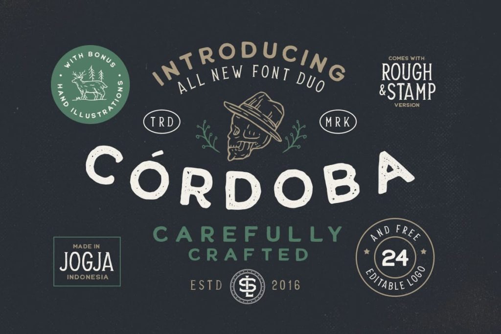 Cordoba - Font Duo (+EXTRA)