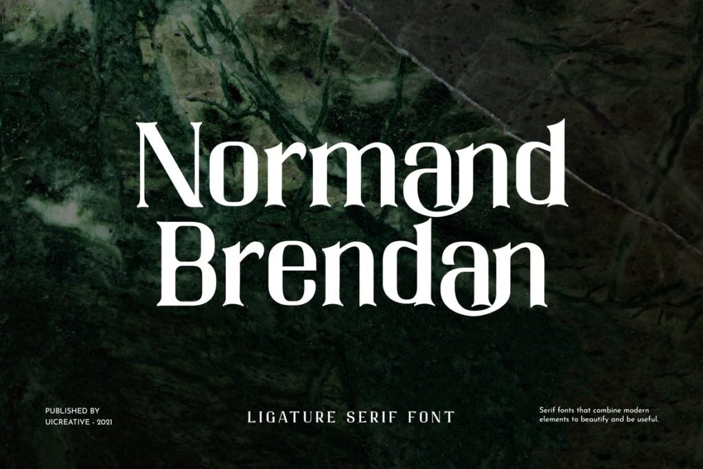 Normand Brendan Serif Font