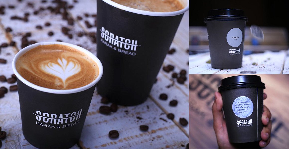 Scratch Cafe Coffe Cups