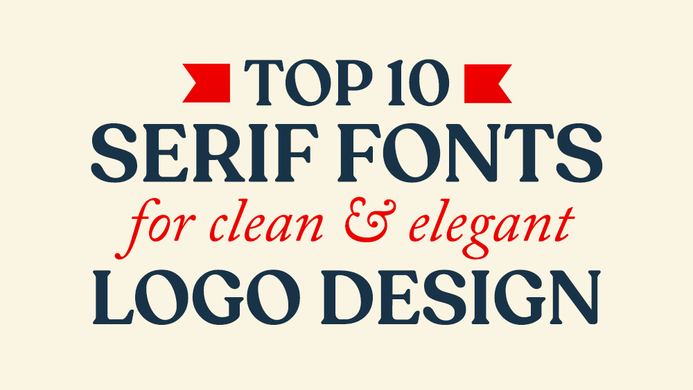 Best professional serif fonts for logo design
