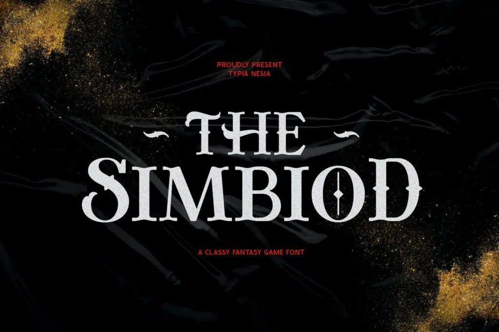The Simbiod - Classic Adventure Fantasy Game Font