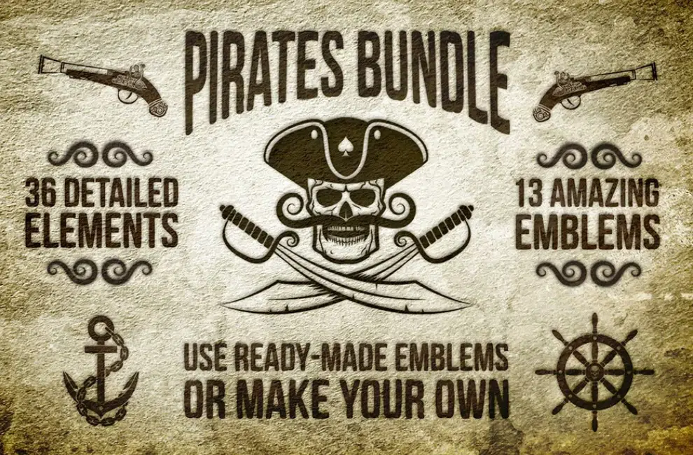 Pirate Bundle font